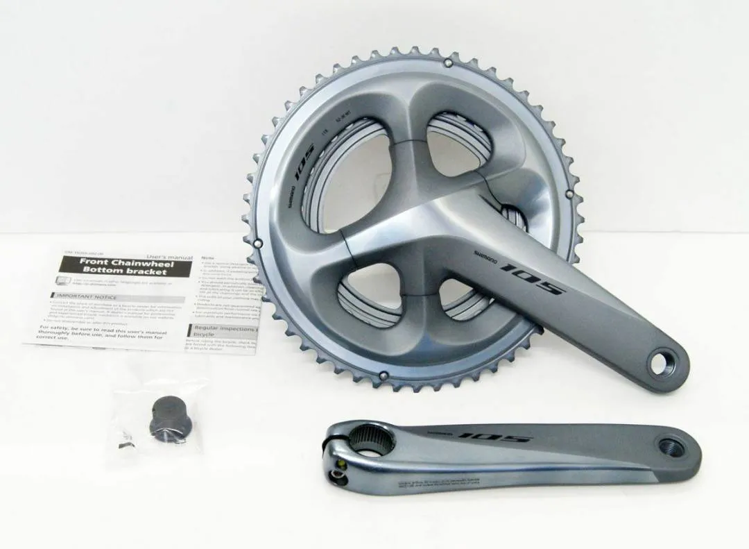 Shimano 105 FC-R7000 Crankset 2x11-Speed - Silver