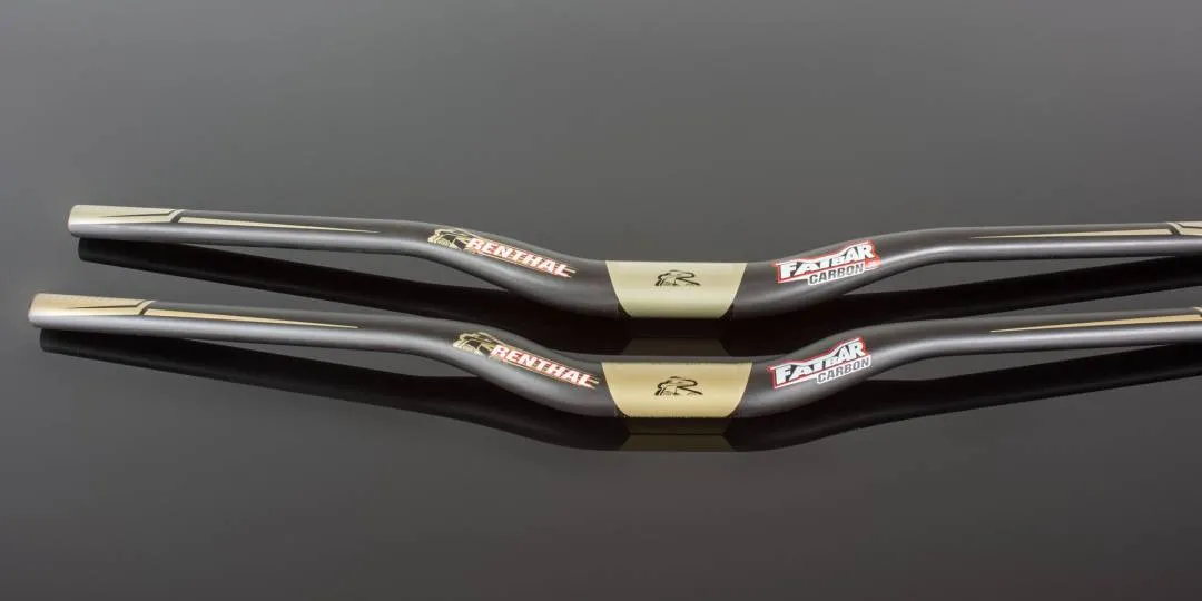 RENTHAL FATBAR CARBON 35 RISER HANDLEBAR - WISE 800mm - 30mm,40mm RISE,ALL MOUNTAIN,ENDURO AND DH
