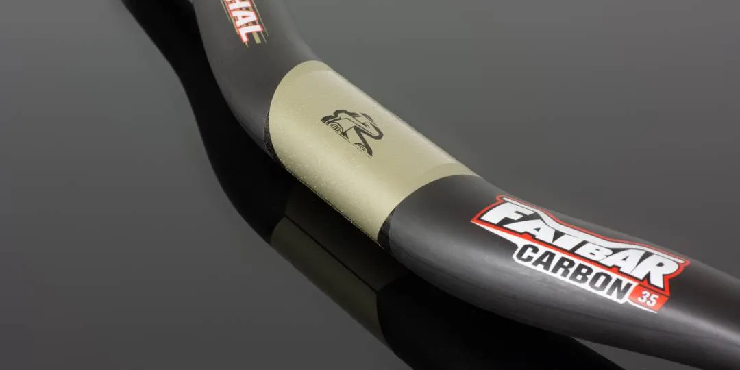 RENTHAL FATBAR CARBON 35 RISER HANDLEBAR - WISE 800mm - 30mm,40mm RISE,ALL MOUNTAIN,ENDURO AND DH