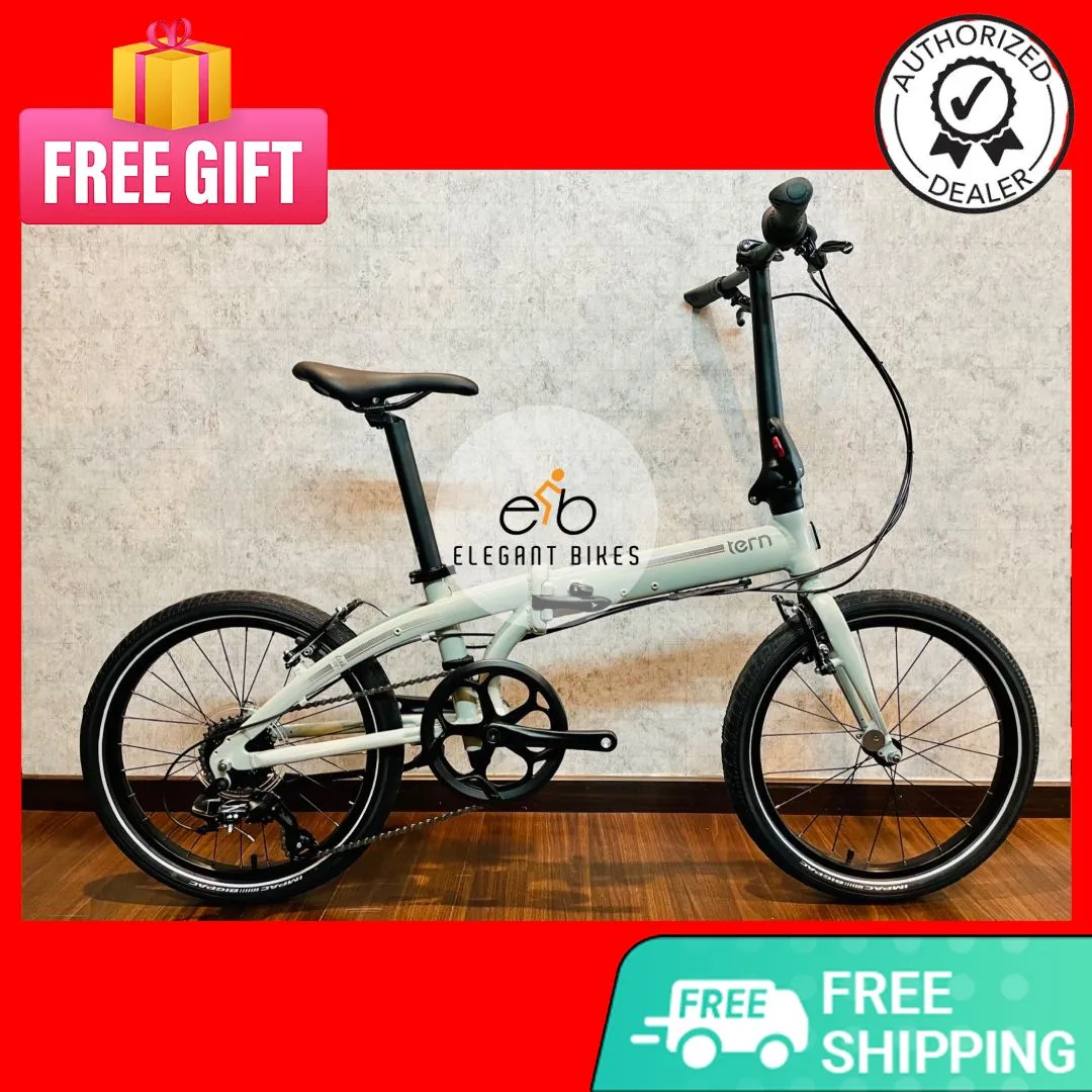 NEW TERN LINK C8 SHIMANO 8SP 20" ALLOY FRAME