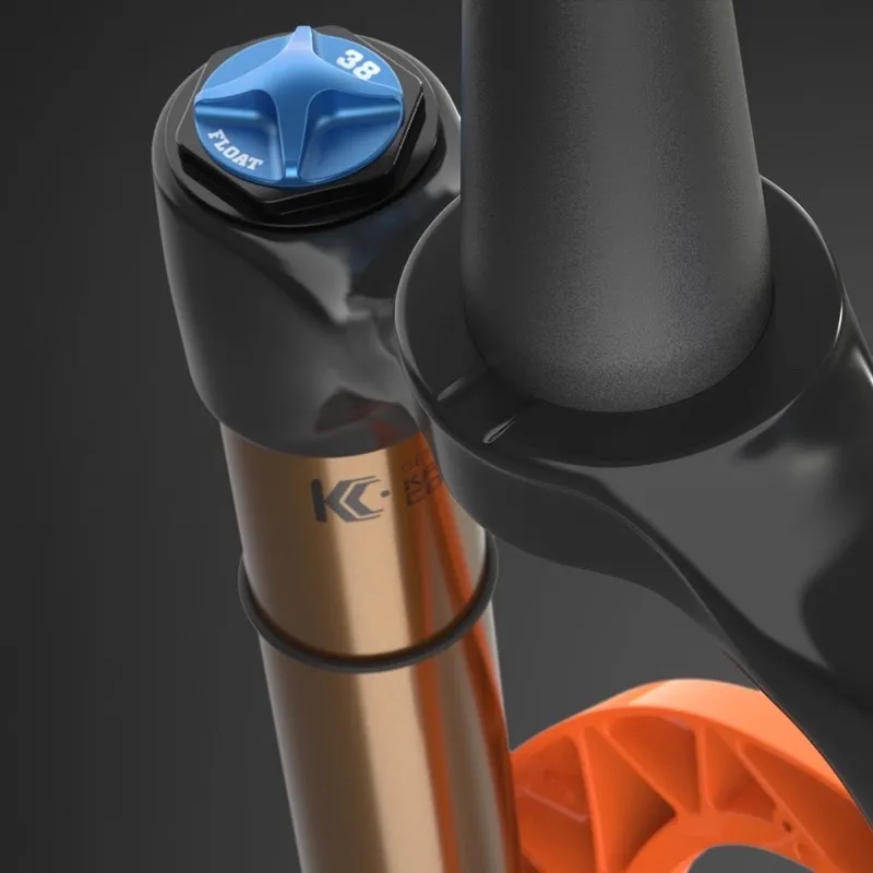 2021 FOX 38 Factory Suspension Fork - 29", 180 mm, 15QR x 110 mm, 44 mm Offset GRIP 2 Kashima Coat