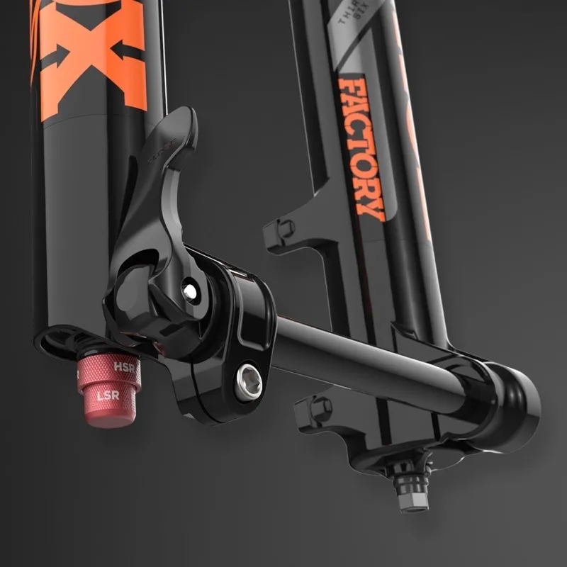 2022 FOX 36 Factory Suspension Fork BLACK/ORANGE - 29", 160 mm, 15QR x 110 mm, 44 mm Offset GRIP 2 K