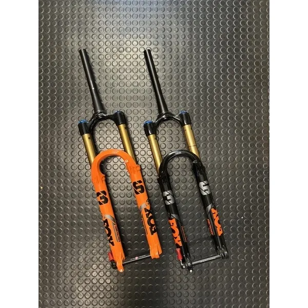 2022 FOX 36 Factory Suspension Fork BLACK/ORANGE - 29", 160 mm, 15QR x 110 mm, 44 mm Offset GRIP 2 K