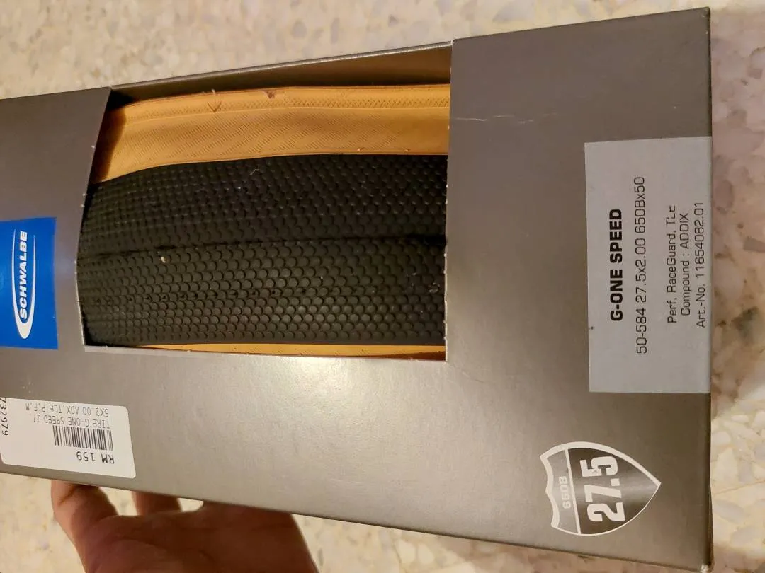 (SOLD) Schwalbe g-one speed