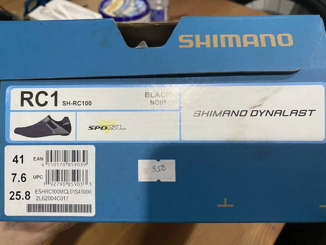RC1 Shimano Black Size 41