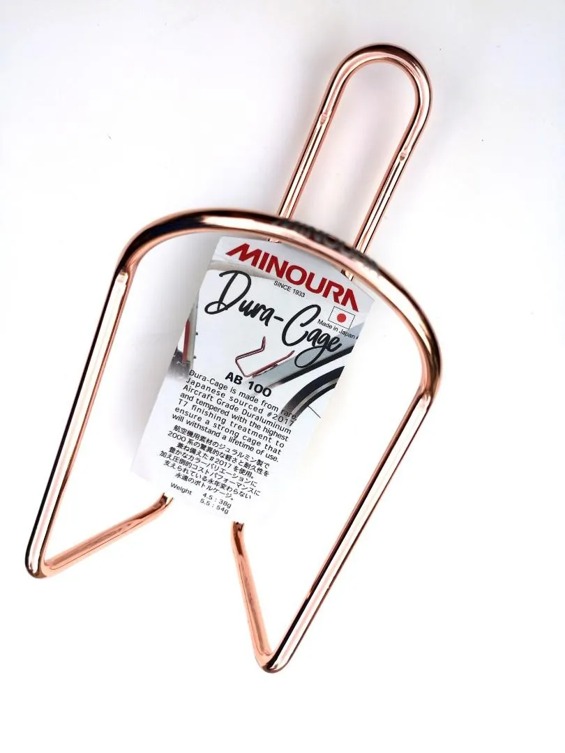 Minoura Special Edition Copper Bottle Cage