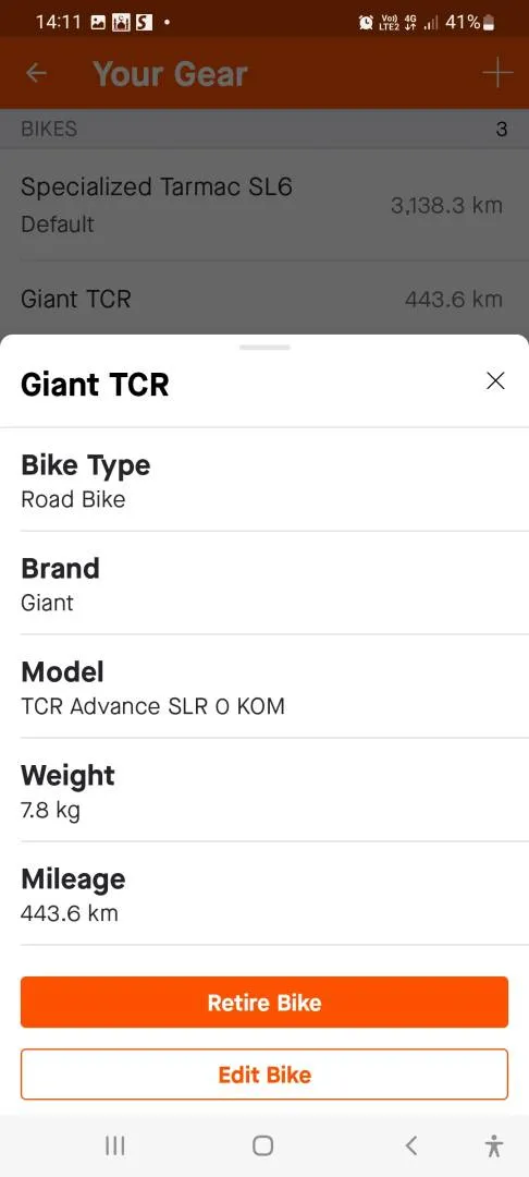 2022 Giant TCR Advance Pro 0 KOM Di2
