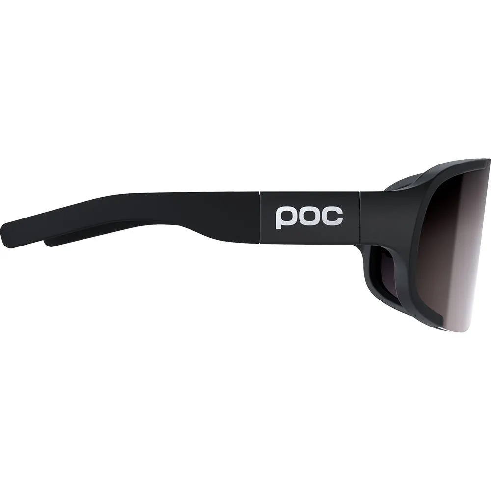 POC ASPIRE MIRROR SUNGLASSES URANIUM BLACK GREY/CAT2 AUTHENTIC