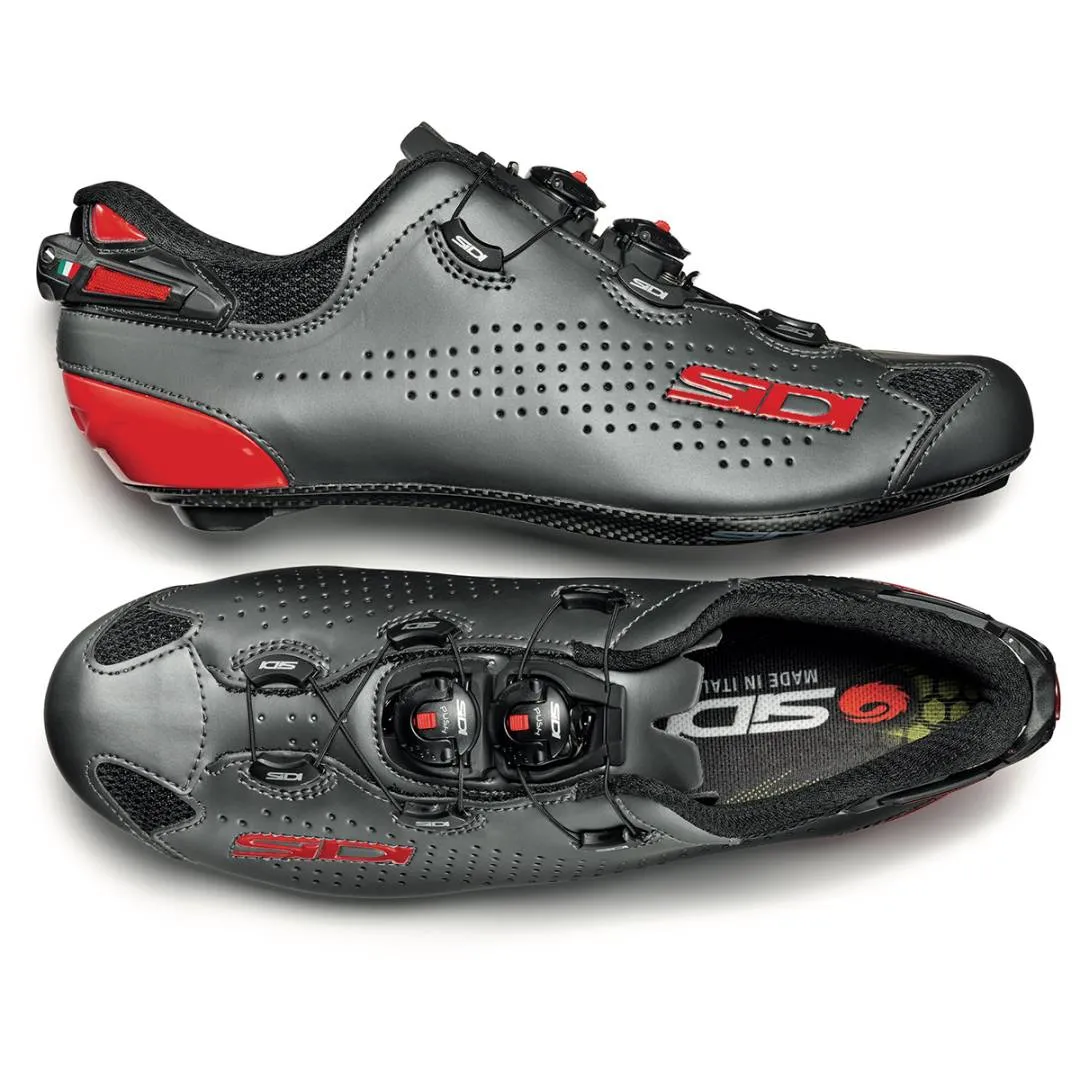 SIDI SHOT 2 ROAD CYCLING SHOES - LIMITED EDITION - BLACK AUTHENTIC