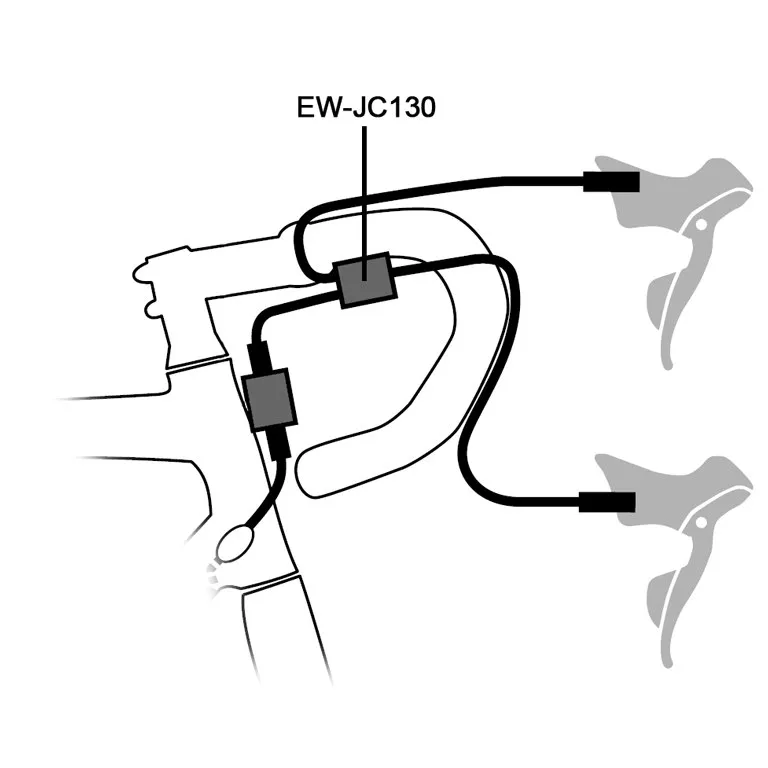Shimano EW-JC130 Y-Split Rooting Electric Wire For Di2