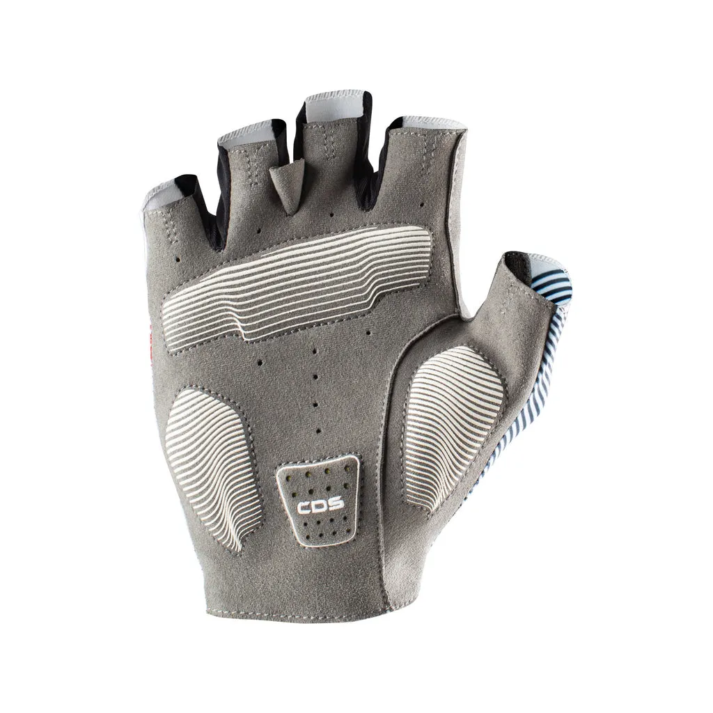 CASTELLI COMPETIZIONE 2 GLOVES - SS22 - IVORY/SAVILE BLUE AUTHENTIC