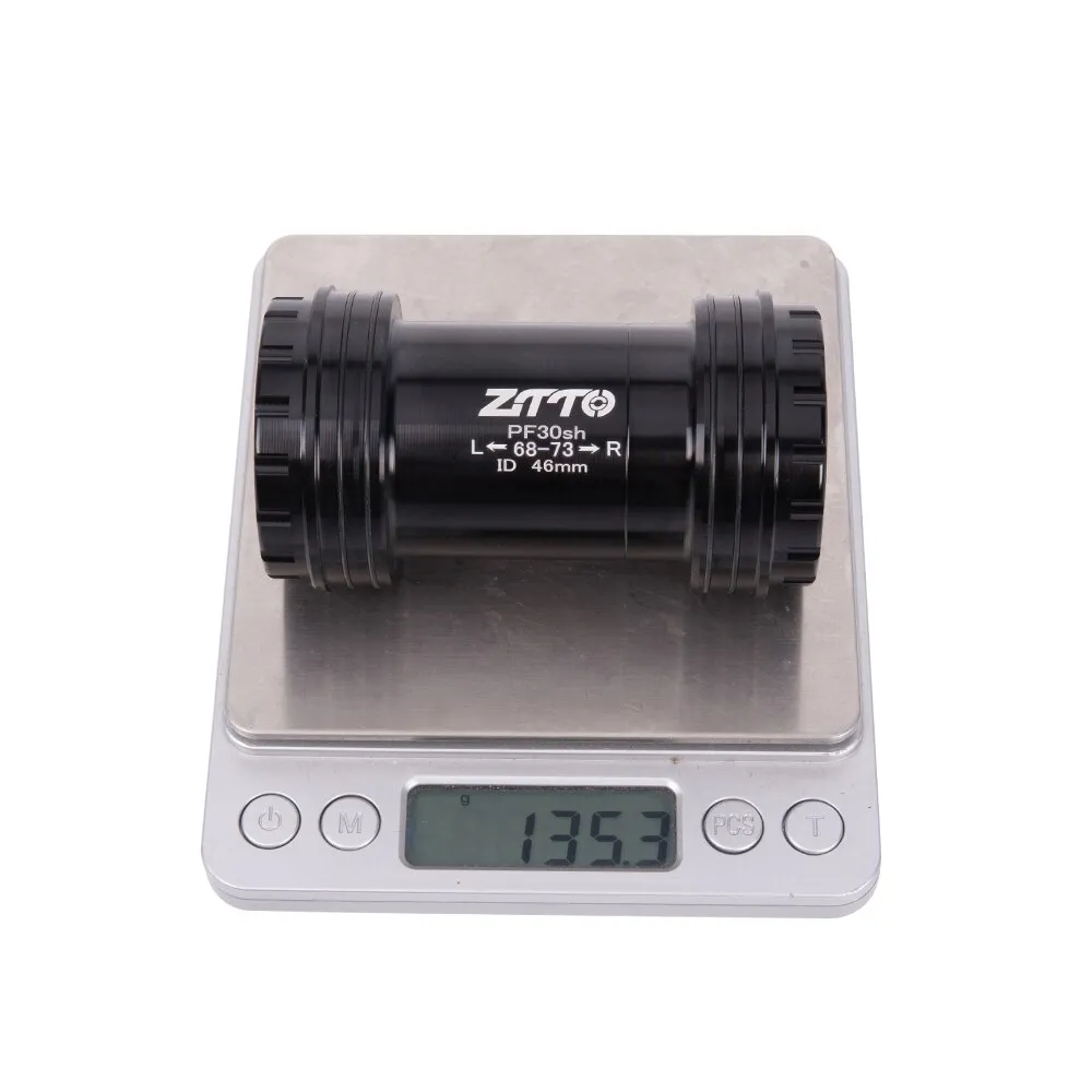 ZTTO PF30 24mm Adapter Press Fit Bottom Brackets Axle MTB Road Bike Shimano Prowheel Spindle Crankse