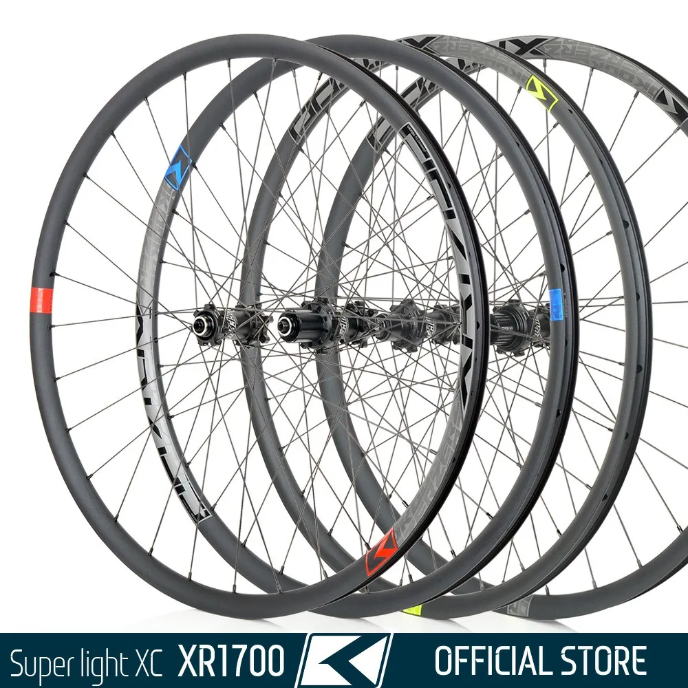 KOOZER Rim XR1700 MTB Wheelset 27.5 29 DT Swiss Tubeless Clincher Alloy