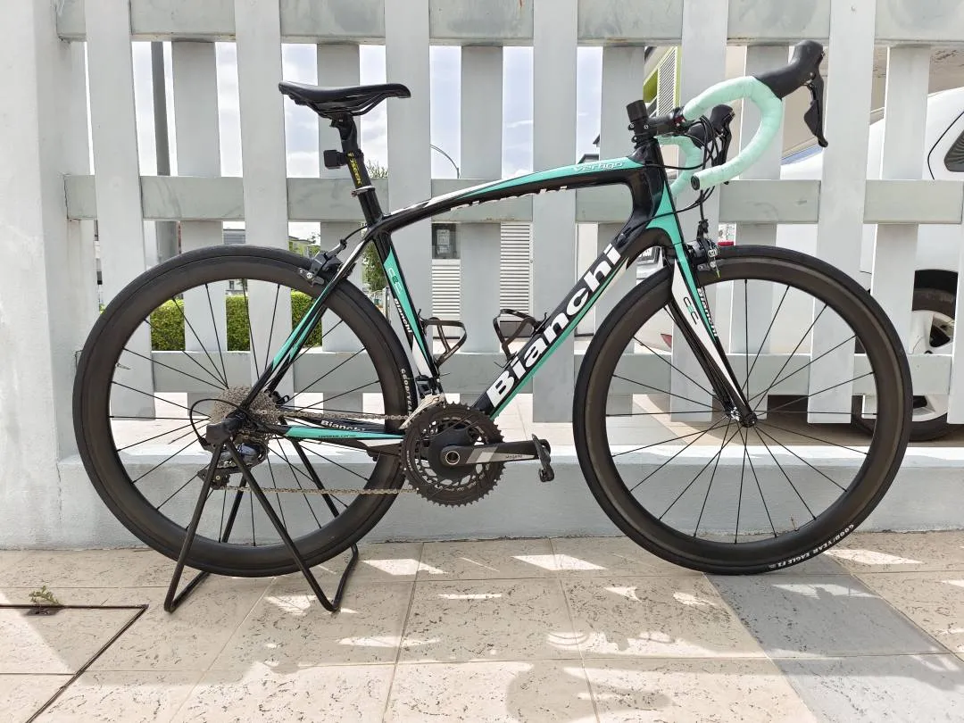 2021 Bianchi Vertigo Carbon RB Ultegra R8000 Powermeter crankset