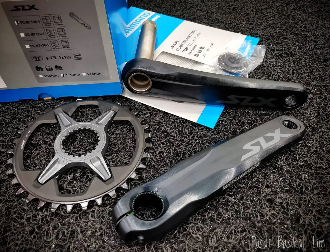 Shimano SLX M7100 1x12 Crankset