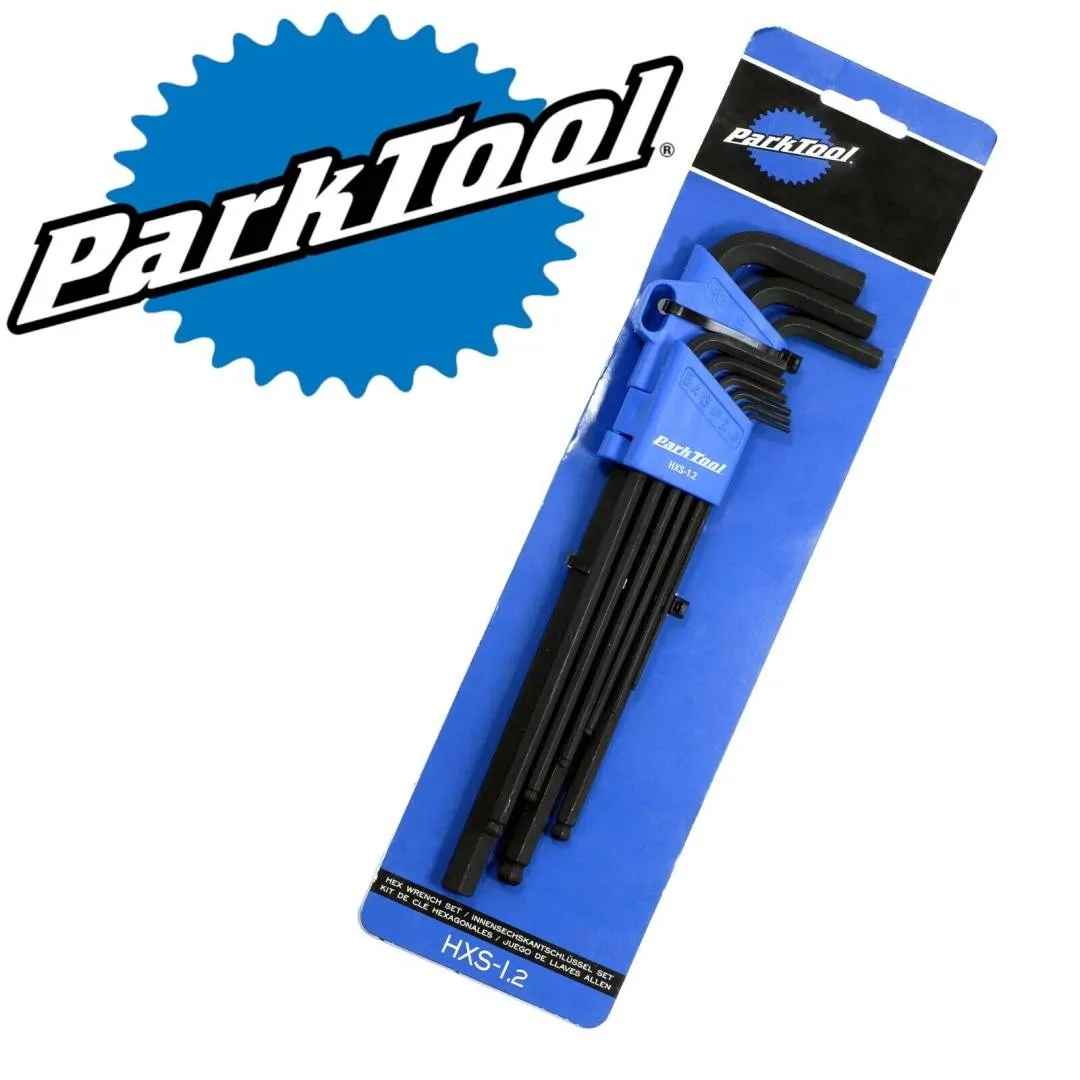 Park Tool HXS-1.2 Professional L-Shaped Hex Wrench Set