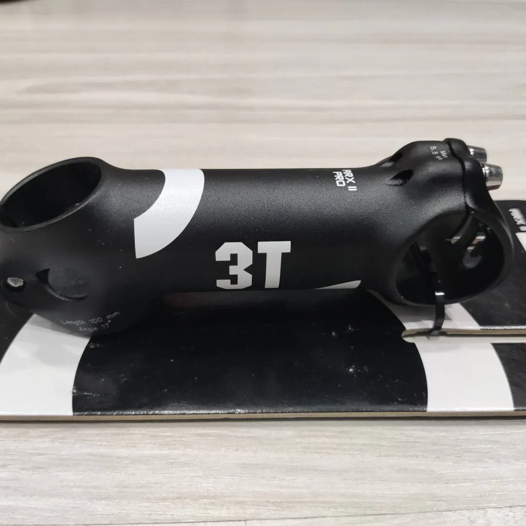 3T ARX II Pro 100mm 17 degree ROAD MTB Alloy Stem