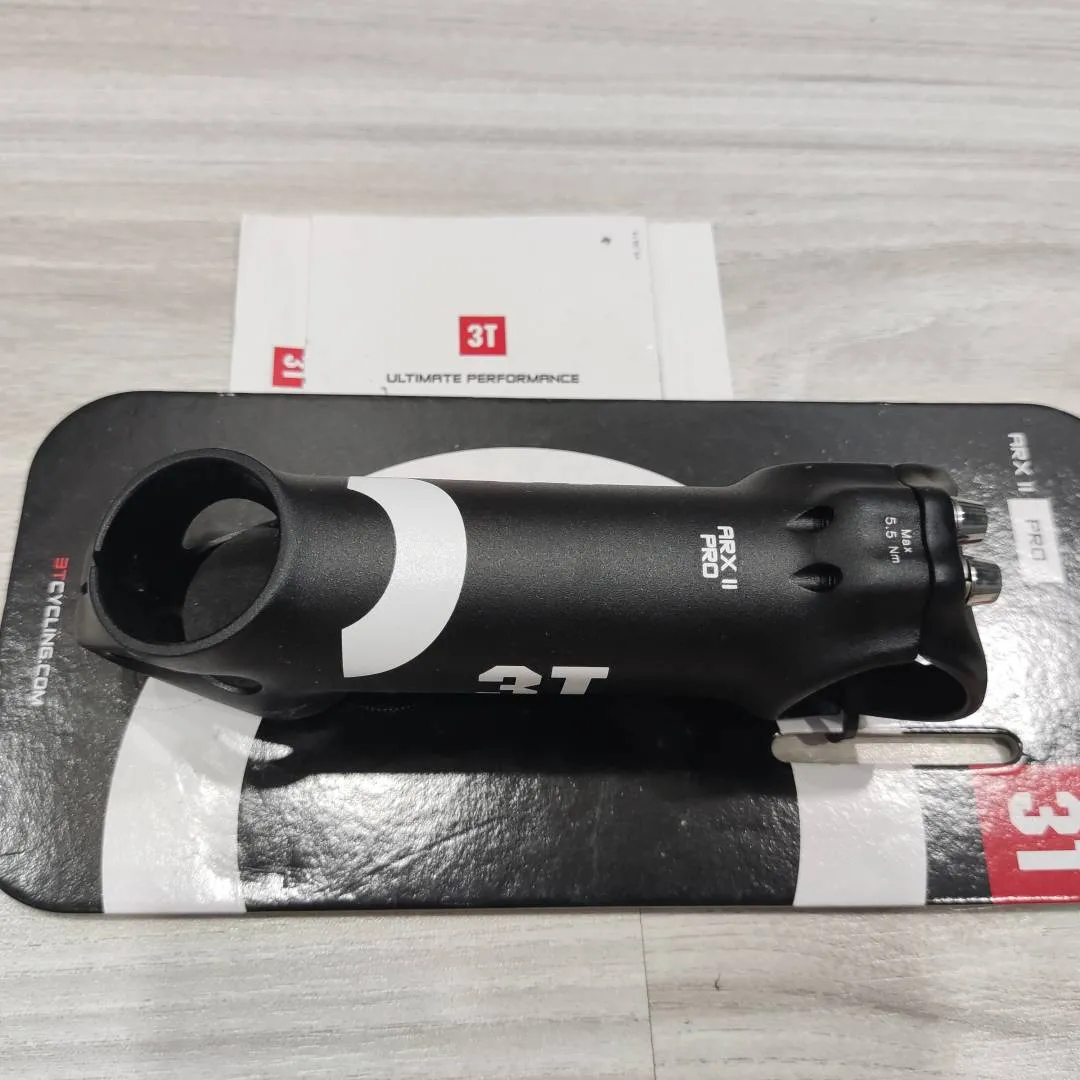 3T ARX II Pro 100mm 17 degree ROAD MTB Alloy Stem