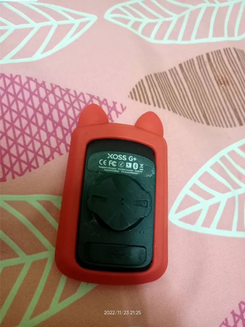 Xoss G /G+ silicone rubber cover red rabbit