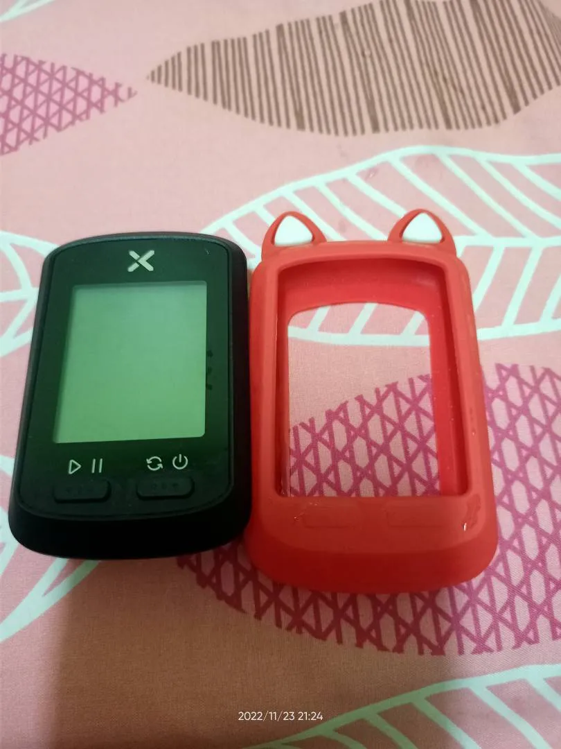 Xoss G /G+ silicone rubber cover red rabbit