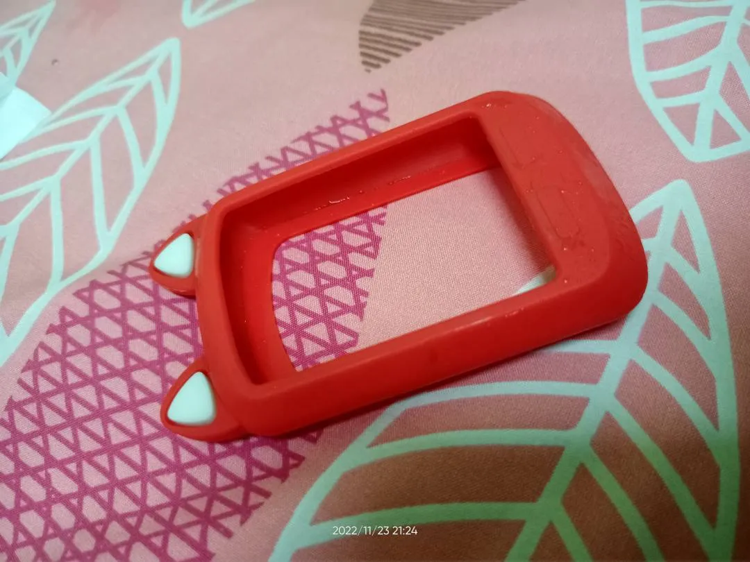 Xoss G /G+ silicone rubber cover red rabbit