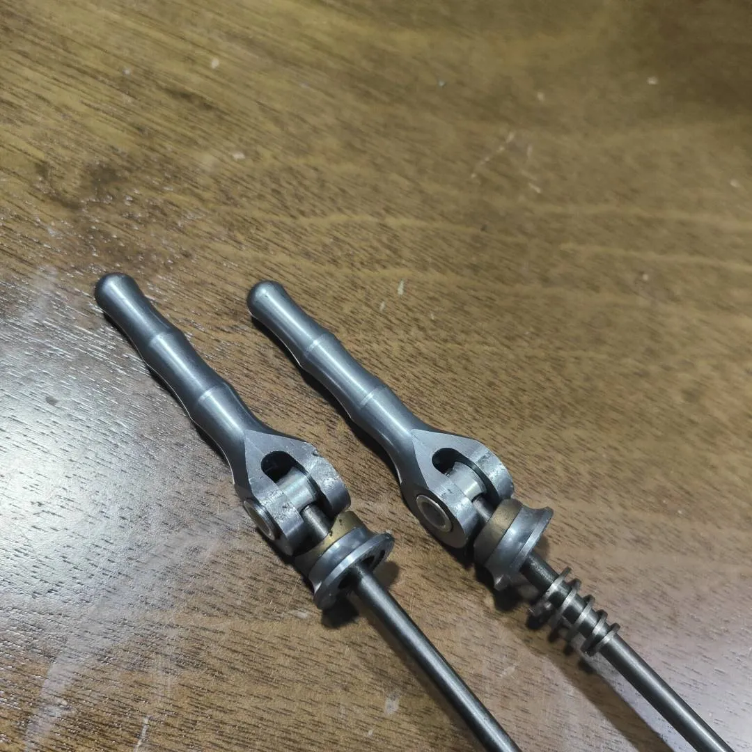 After market titanium skewers for road bike