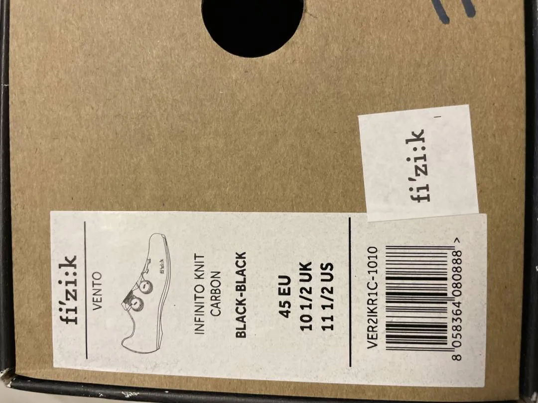 FIZIK VENTO Infinito Knit Carbon