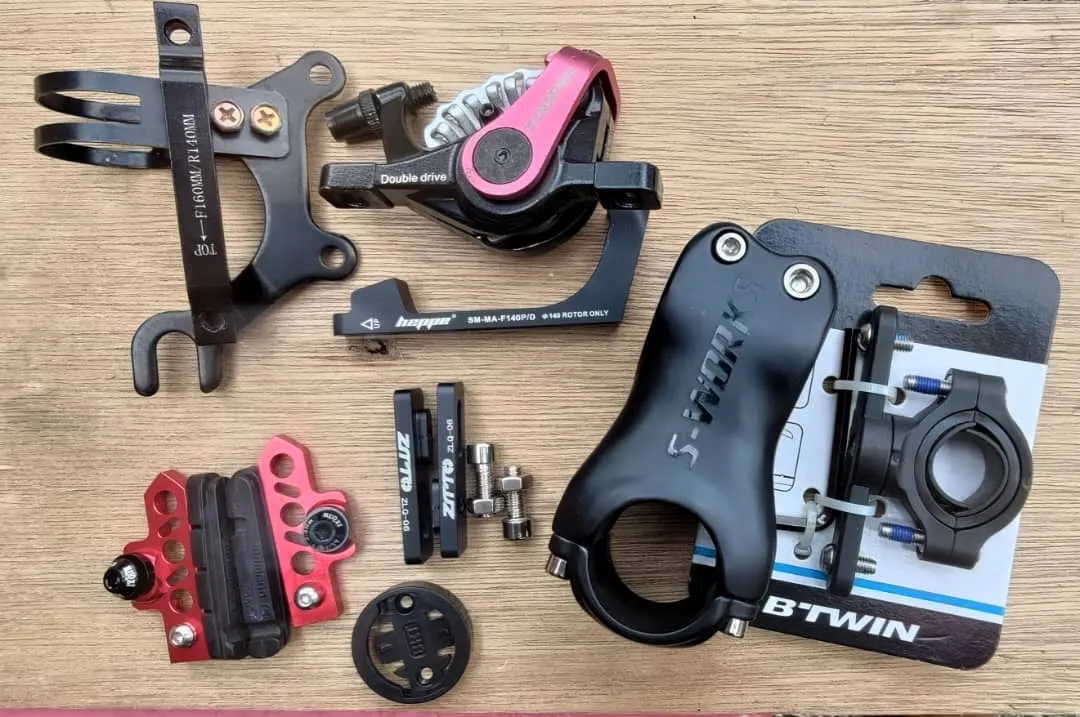 KESPOR ZEUS LITE WITH WHEELSET &amp; ROTOR CRANKSET UPGRADE