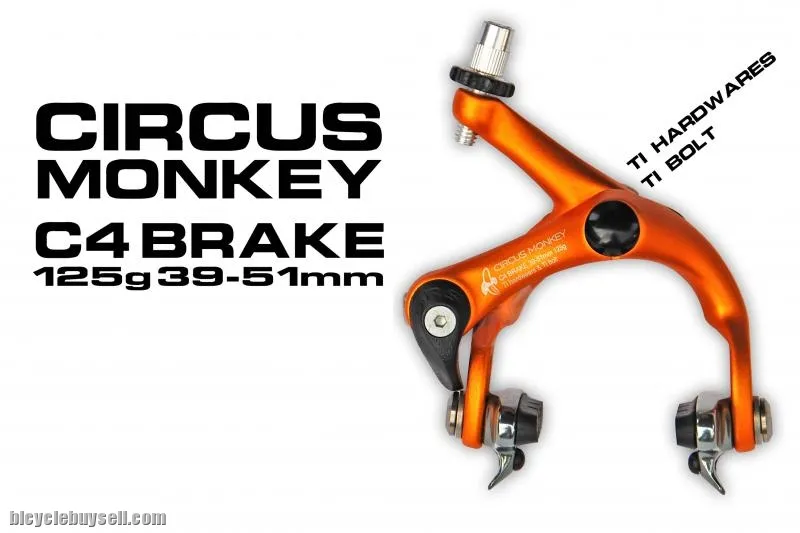 Circus Monkey C4 Ti Front/Rear Road Rim Brake Caliper Set