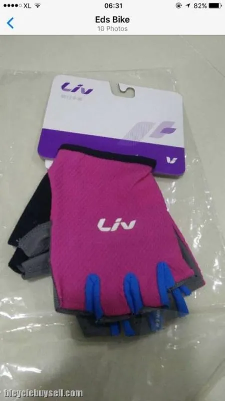LIV by Giant 2017 Brand series half finger Women's Cycling Gloves in 3 color options