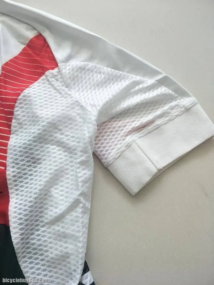 Giant Pro Series SS Cycling Jersey White/ Red