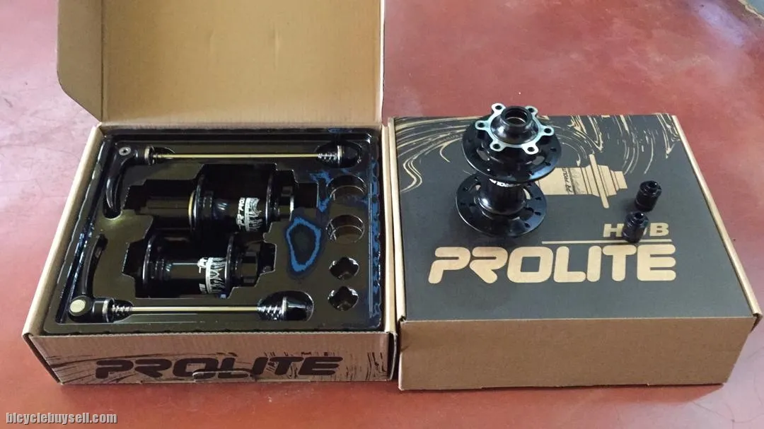 PROLITE SEAL BEARING HUB. THRU AXLE QR 24H