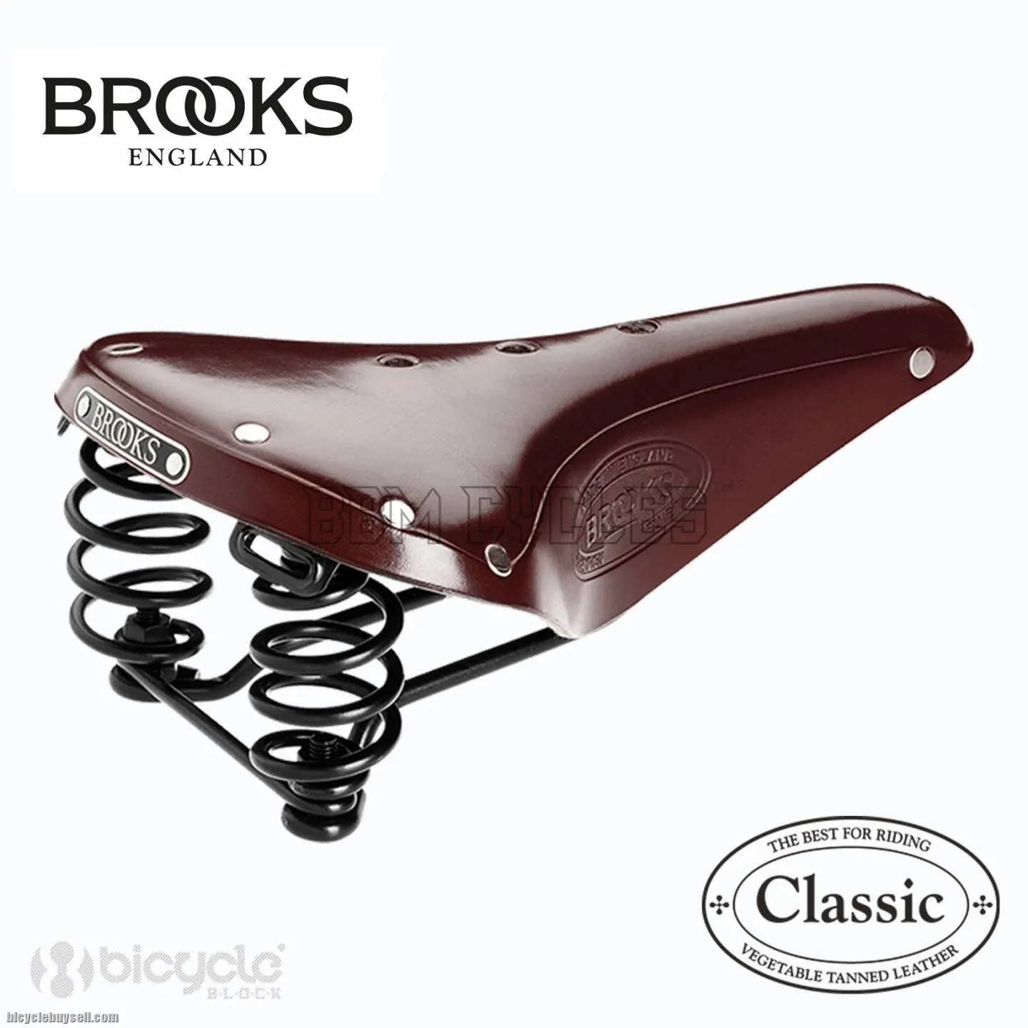 BROOKS FLYER LEATHER SPRUNG SADDLES COMFORT FOR LONG DISTANCE MADE IN ENGLAND