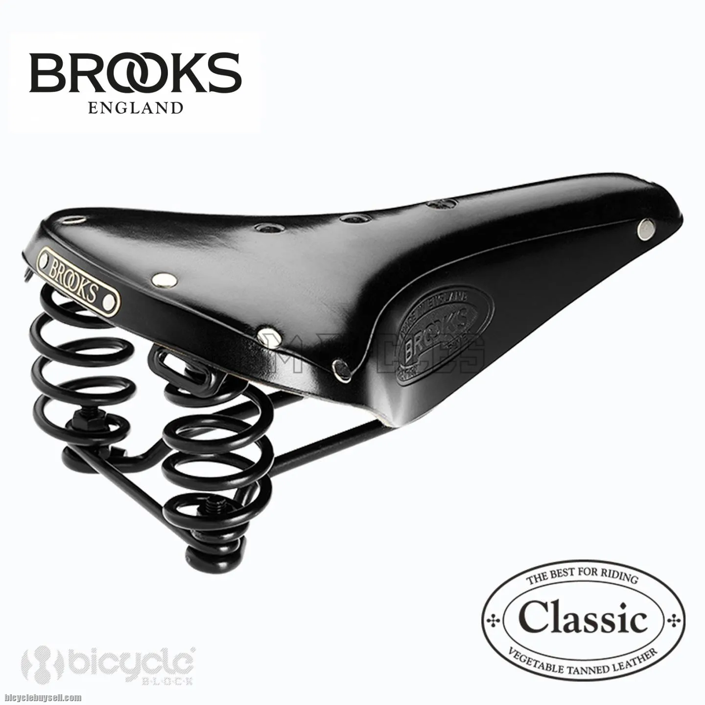 BROOKS FLYER LEATHER SPRUNG SADDLES COMFORT FOR LONG DISTANCE MADE IN ENGLAND
