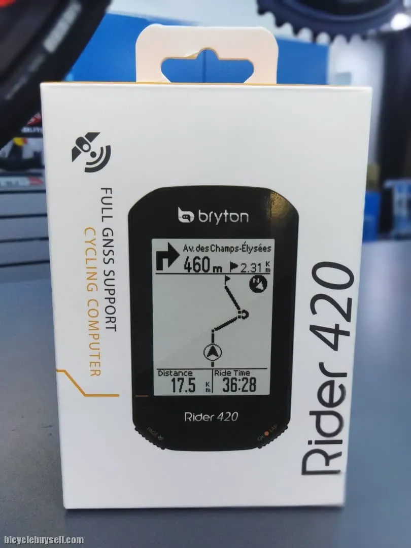 Bryton Rider 420 420E 420T Wireless GPS GNSS / ANT+ BLE Bike Bicycle Cycling Computer. FULL SPEC