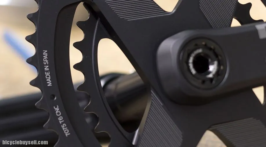 ROTOR ALDHU CRANKSET CNC QRINGS DIRECT MOUNT OVAL MADE IN SPAIN ROAD BIKES SUPER LIGHTWEIGHT