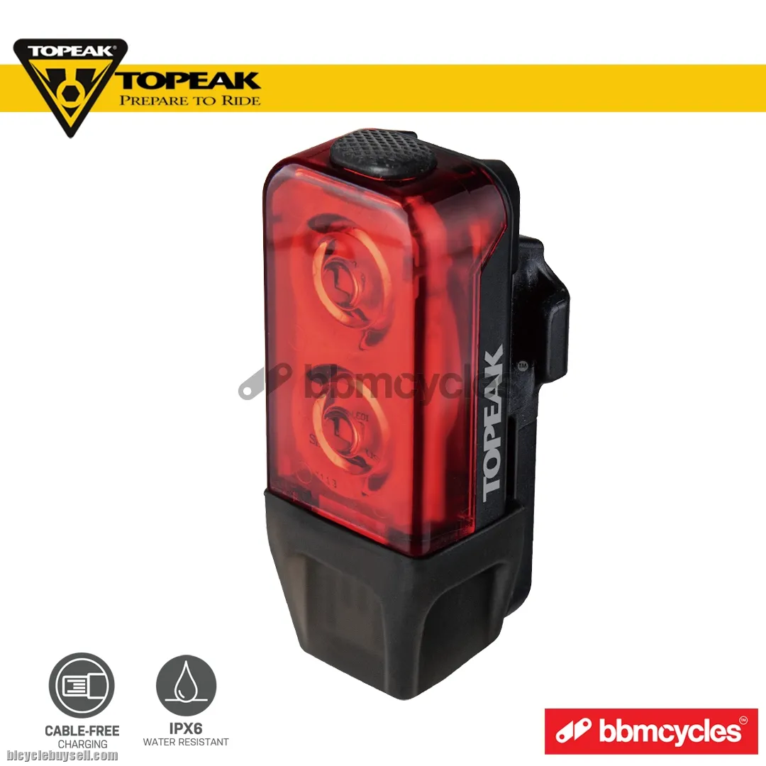 TOPEAK TAILLUX 25 REAR BLINKER RECHARGEABLE USB ART NO: TMS097 LED