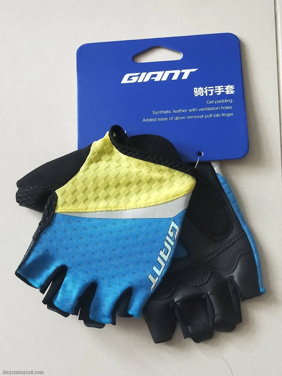 Giant G203 Series Half Finger Gloves for Men / Unisex in 3 Color Variant
