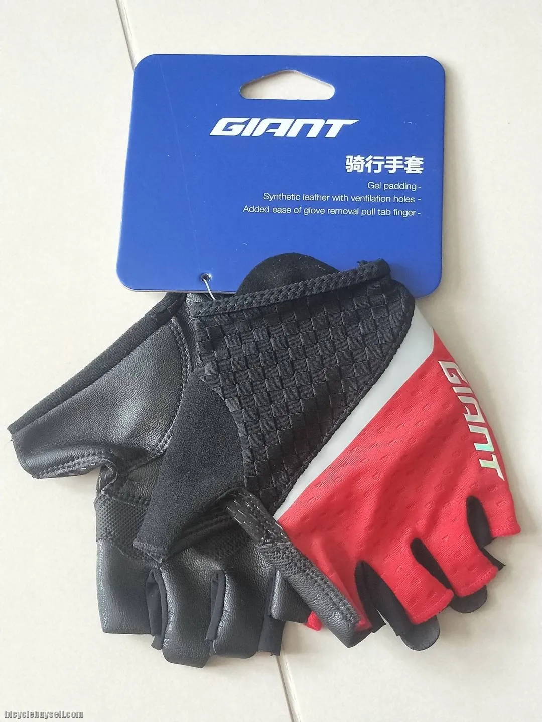 Giant G203 Series Half Finger Gloves for Men / Unisex in 3 Color Variant