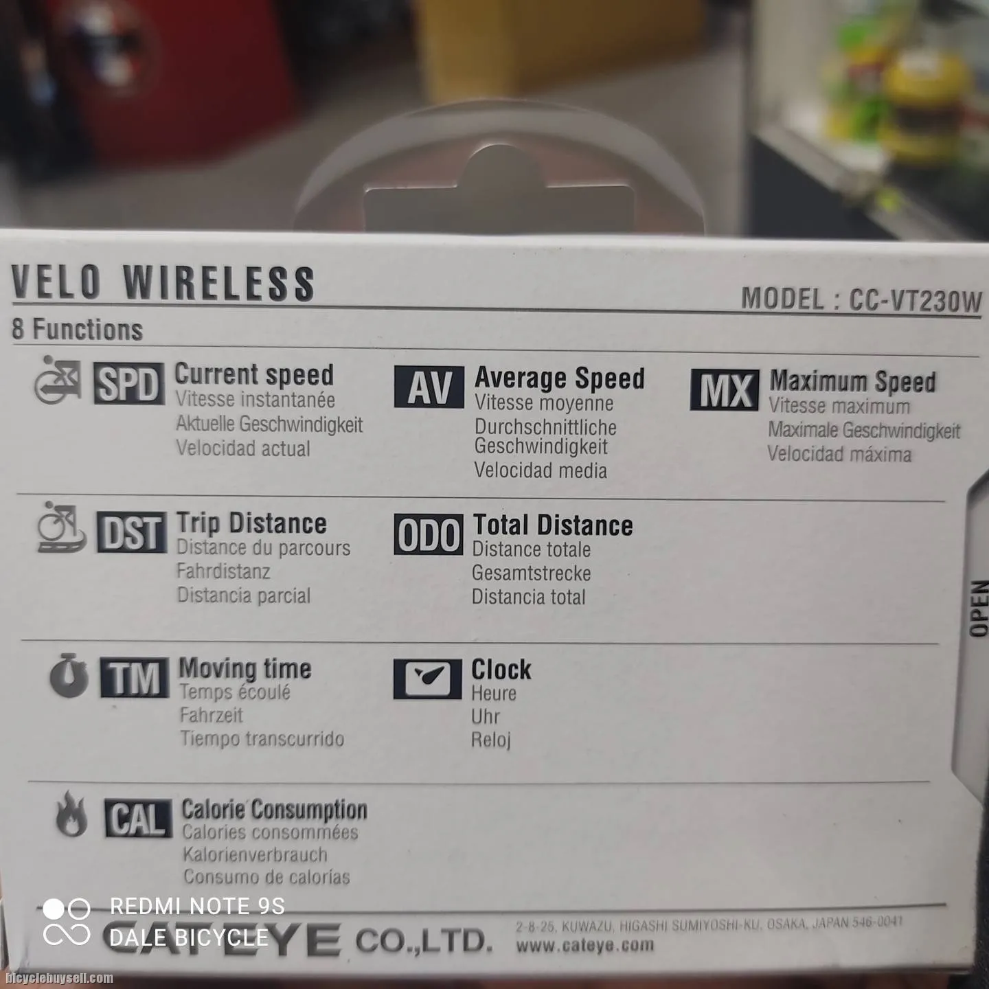 CatEye Velo Wireless