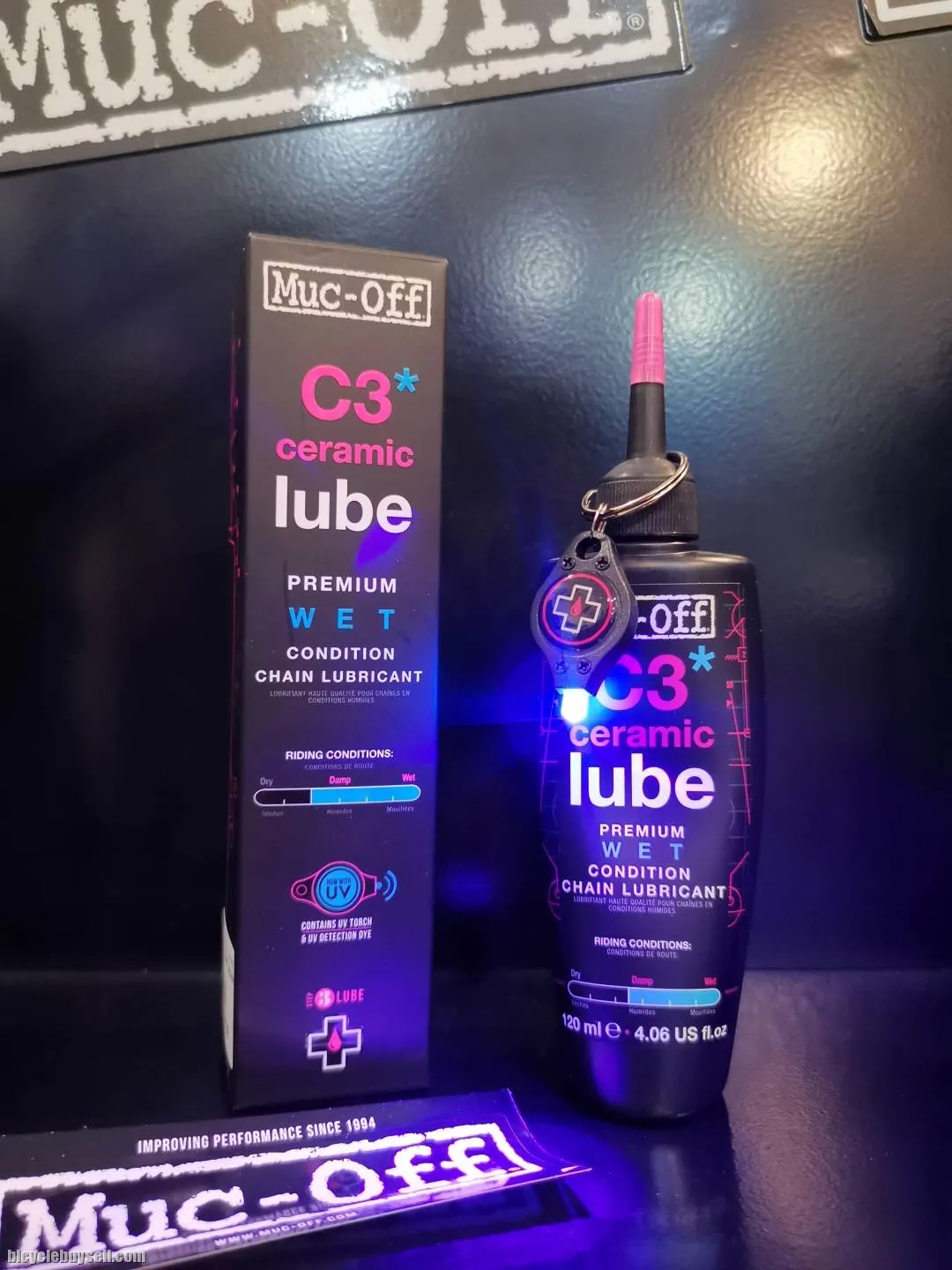 Muc-off c3 wet ceramic lube 120ml