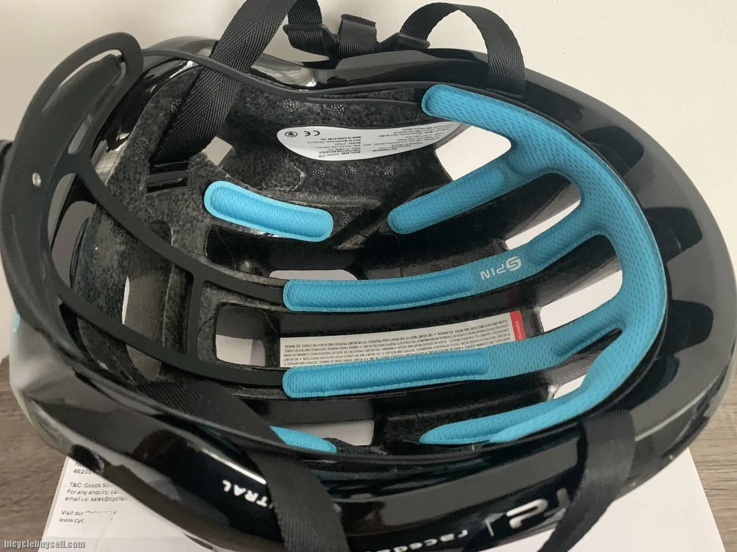 [Sold] POC HELMET - VENTRAL SPIN URANIUM BLACK RACEDAY