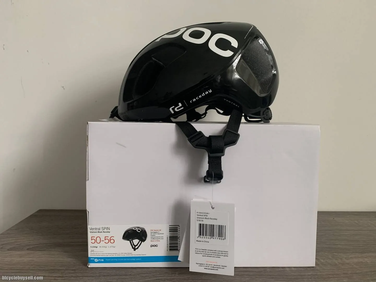 [Sold] POC HELMET - VENTRAL SPIN URANIUM BLACK RACEDAY