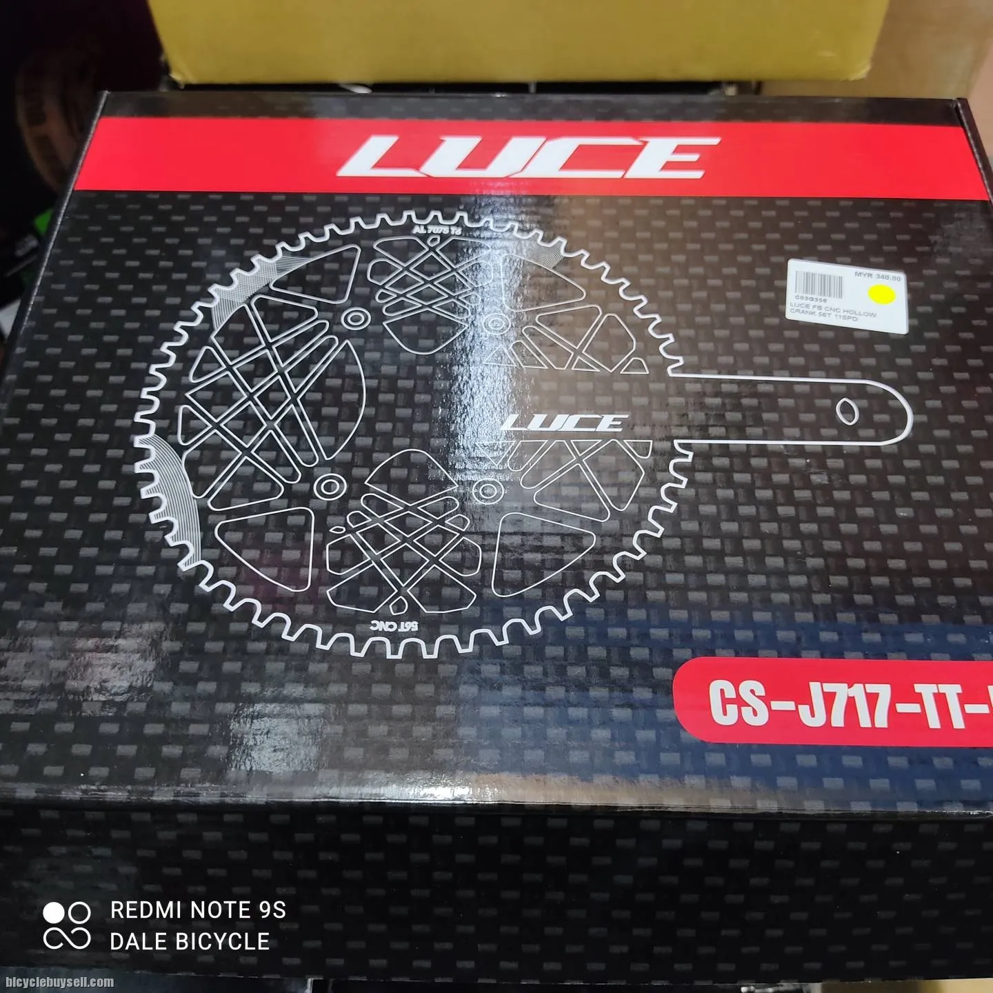LUCE Folding Bike CNC Hollow crankset 56t