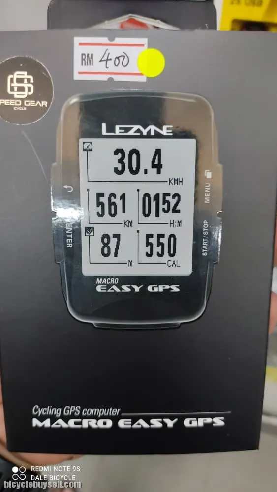 LEZYNE MACRO GPS CYCLE COMPUTER