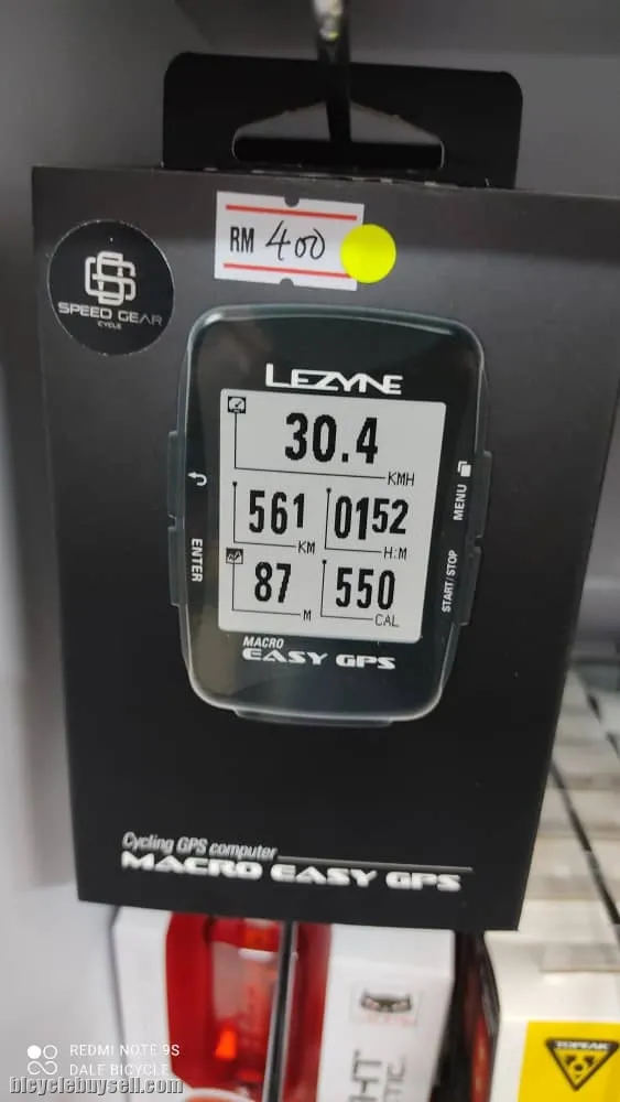 LEZYNE MACRO GPS CYCLE COMPUTER