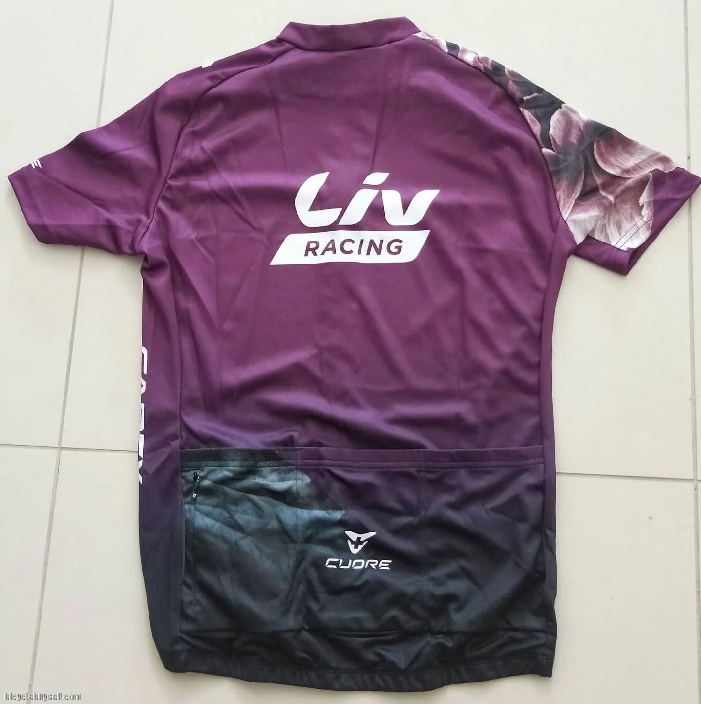 LIV Racing WorldTeam Cycling Jersey by Coure Short Sleeves Full Zipper