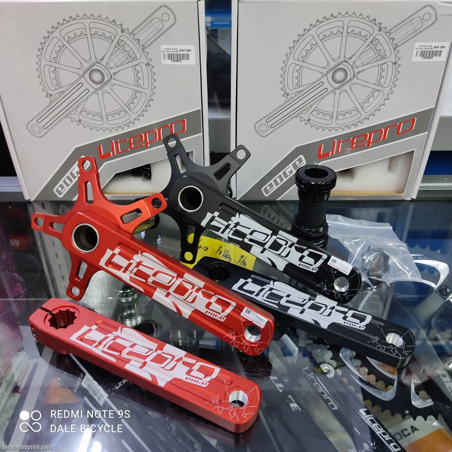 LITEPRO EDGE BCD 130 CRANKSET