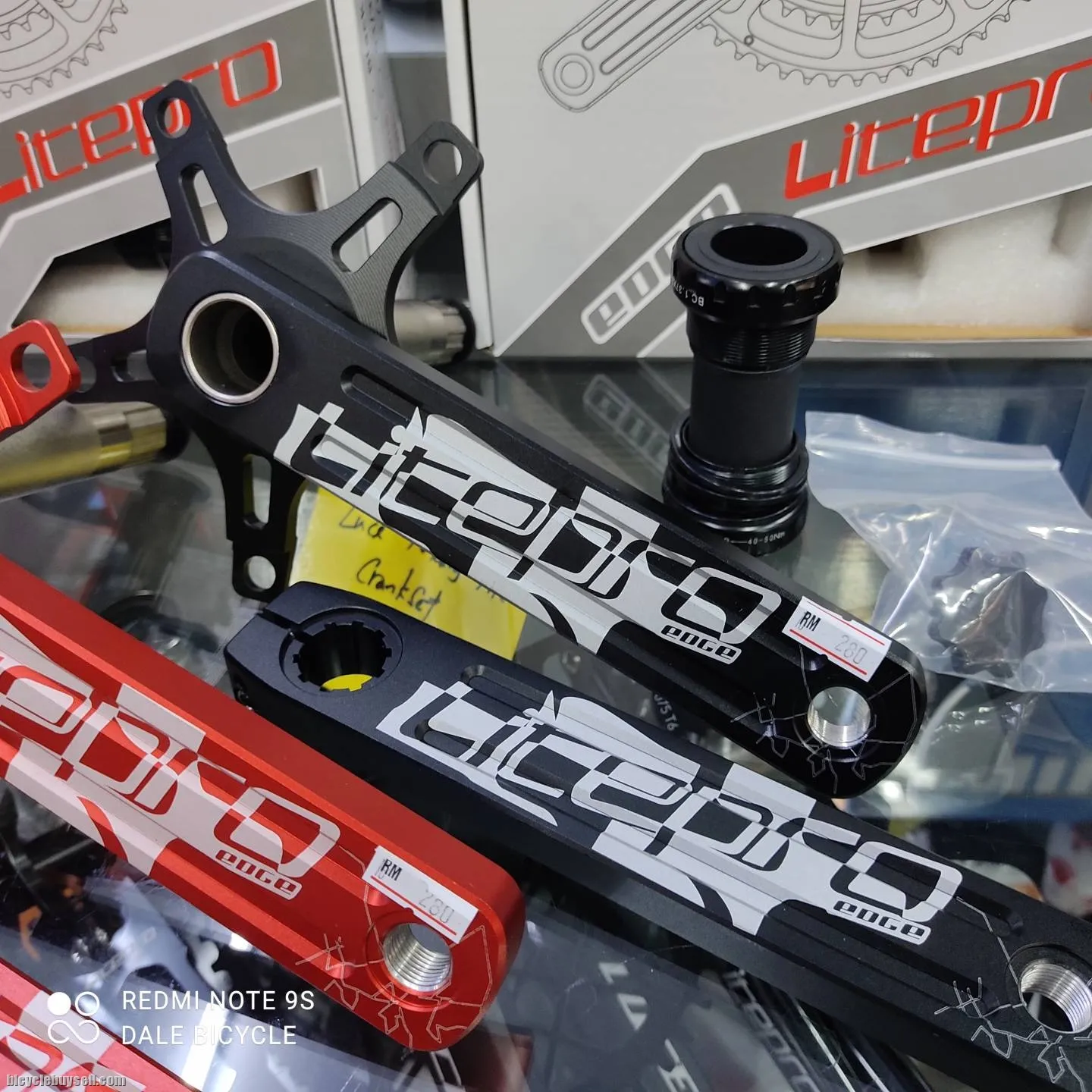 LITEPRO EDGE BCD 130 CRANKSET