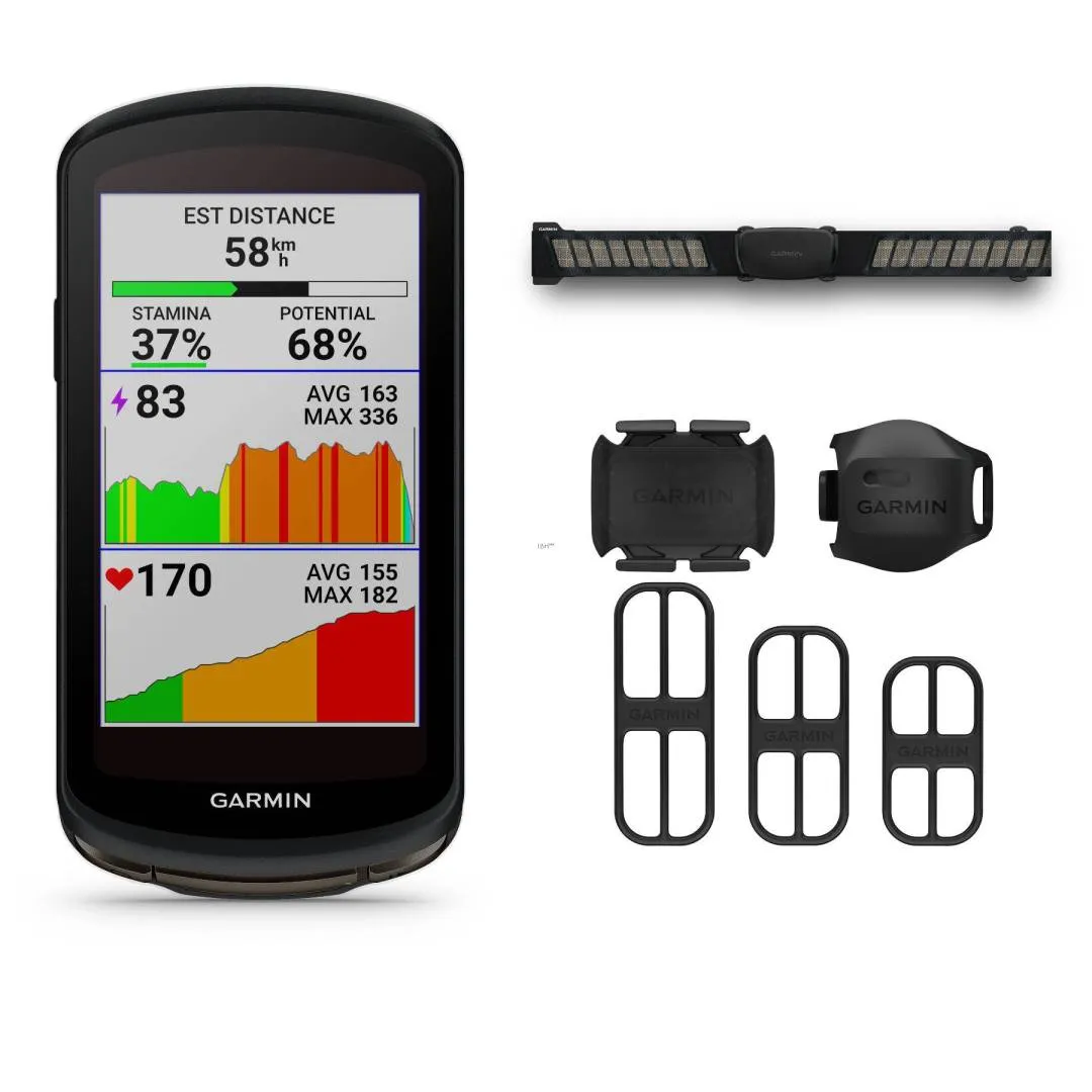 Malaysia Garmin Edge 1040 Bundle GPS Cycling Computer With Heart Rate Cadence Speed Sensor